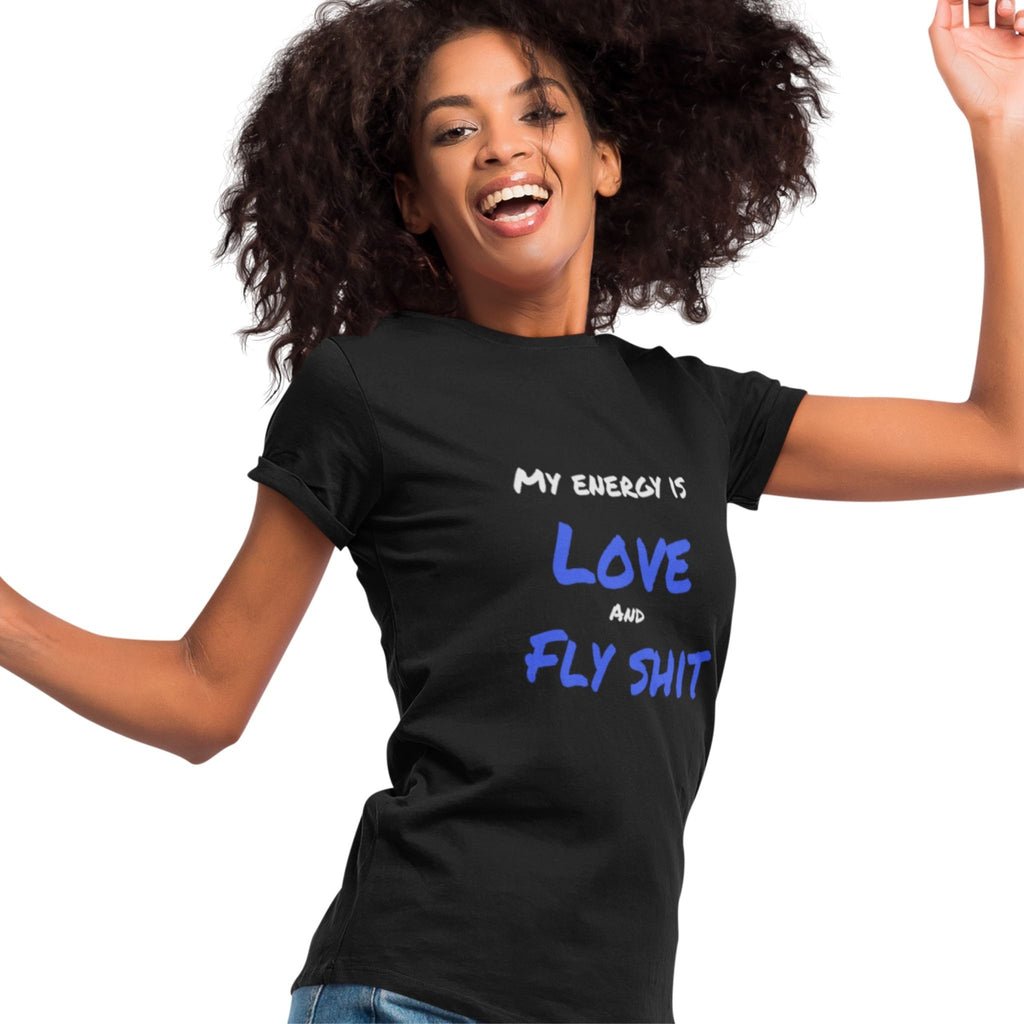 Blue love & Fly shit  T-Shirt