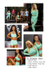 Black - 5 Piece Women's Active Wear Set