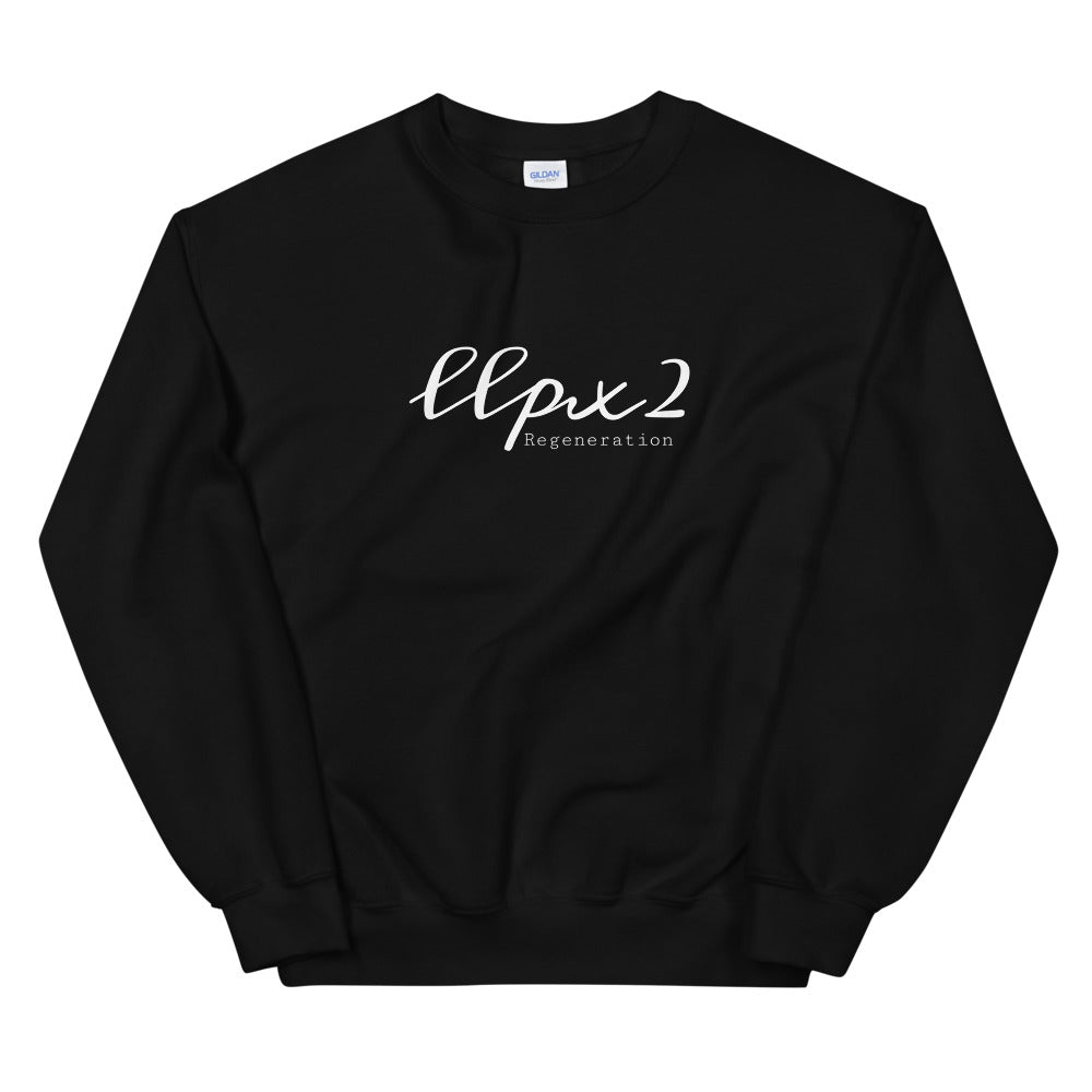 llpx2 logo crew neck Sweatshirt( white letters)