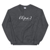 llpx2 logo crew neck Sweatshirt( white letters)