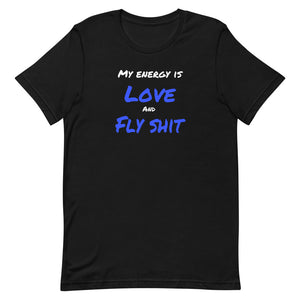 Blue love & Fly shit  T-Shirt